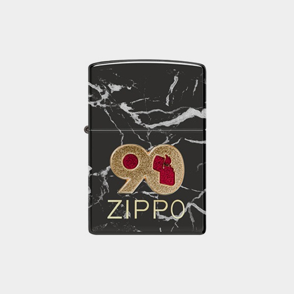 ZIPPO 지포 라이터 49864 90주년 기념 한정판 라이타