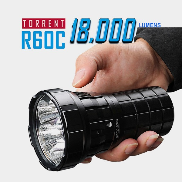 이멀렌트 R60C 18000루멘 미국 LED 자가충전 라이트